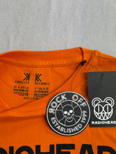 Load image into Gallery viewer, Radiohead Gawps Orange T-shirt - Waste Clothing