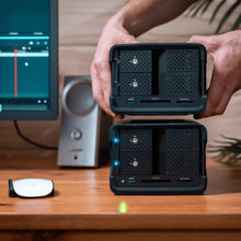 Load image into Gallery viewer, Two GLYPH Blackbox PRO RAID drives in a desktop workstation