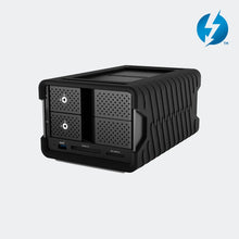 Load image into Gallery viewer, GLYPH Blackbox PRO RAID Thunderbolt 3 drive with front media hub