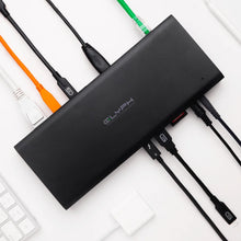 Load image into Gallery viewer, GLYPH Thunderbolt 3 Dock connected to multiple studio peripherals