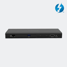 Load image into Gallery viewer, GLYPH Thunderbolt 3 Dock rear Thunderbolt DisplayPort and Ethernet connections