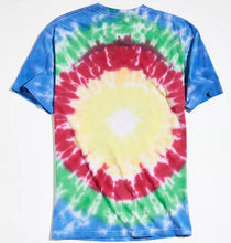 Load image into Gallery viewer, Grateful Dead Save Your Face Earth Crescent Moon Tie Dye Mens T-shirt