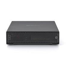 Load image into Gallery viewer, Vented aluminum front panel on the Oyen Digital HDX Pro C hard drive