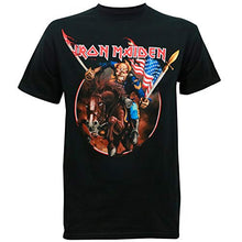 Load image into Gallery viewer, Iron Maiden England Custerd Mens T-shirt Officially Licensed