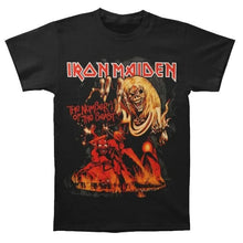 Load image into Gallery viewer, Iron Maiden Number of the Beast Mens T-shirt Officially Licensed