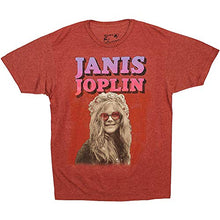 Load image into Gallery viewer, Janis Joplin Rose Colored Mens T-shirt Officially Licensed