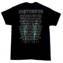 Load image into Gallery viewer, Disturbed Band Tour T-Mens T-shirt 2019 Evolution- Apocalpyse - 2 Sided