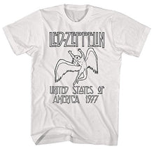 Load image into Gallery viewer, Led Zeppelin Swan Song Icarus Mens T-shirt- Artist Series