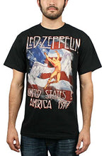 Load image into Gallery viewer, Led Zeppelin Swan Song Icarus Mens T-shirt- Artist Series