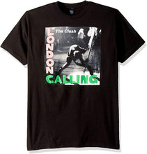 Load image into Gallery viewer, Clash London Calling Smashing Guitar Mens T-shirt