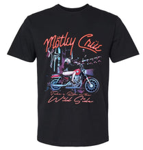 Load image into Gallery viewer, Motley Crue Wild Side Motorcyle Mens T-shirt