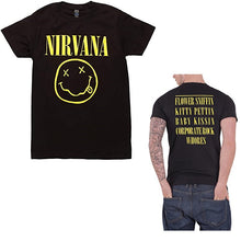 Load image into Gallery viewer, Nirvana In Utero Album Mens T-shirt Officially Licensed