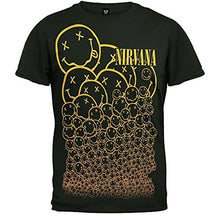 Load image into Gallery viewer, Nirvana Smiley Face Mens T-shirt