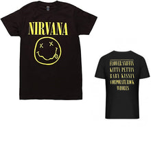 Load image into Gallery viewer, Nirvana Smiley Face Mens T-shirt
