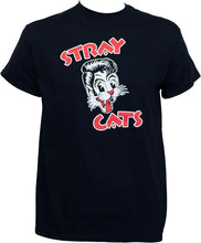 Load image into Gallery viewer, Stray Cats Band Mens T-shirt- Brian Setzer