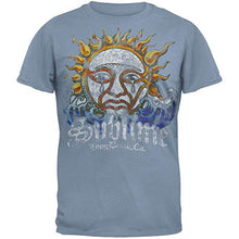 Load image into Gallery viewer, Sublime Sun Logo Mens T-shirt- Black / White / Blue