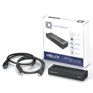 OYEN DIGITAL Helix Dura | NVMe Portable SSD [USB-C]
