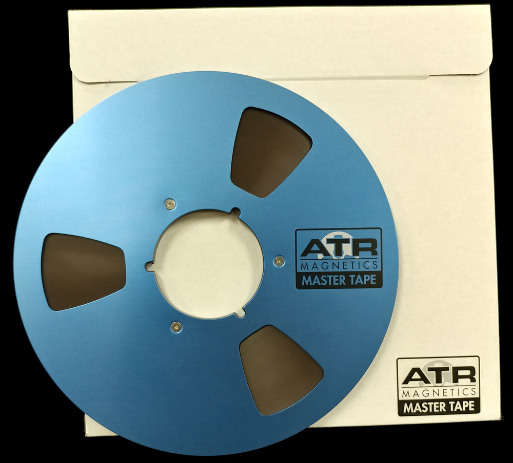 Master Tape 1″ Empty 10.5″ NAB Metal Reel Tape Care Box™ — ATR