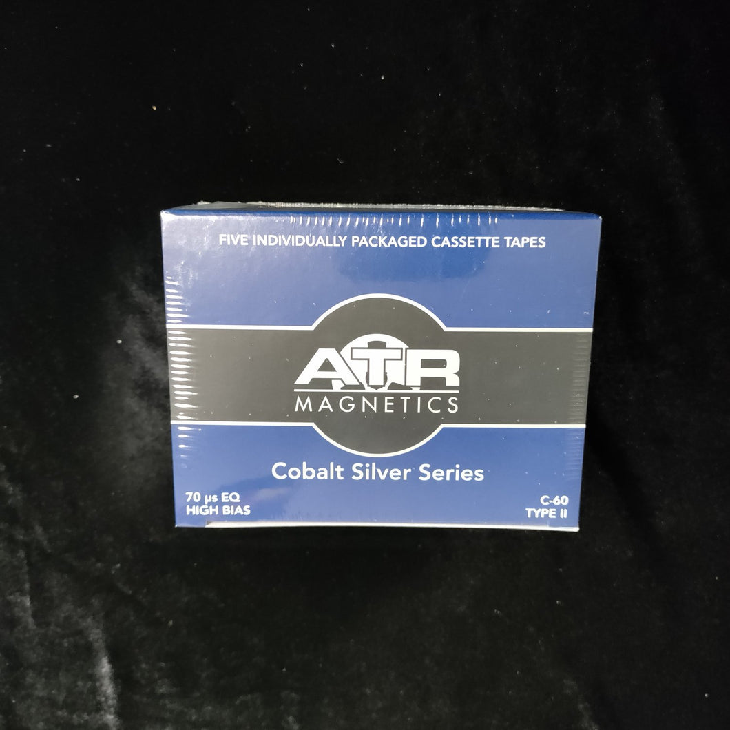 ATR Magnetics | Type II C-60 Cobalt Silver Series Cassettes