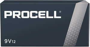 Duracell 9V Procell Batteries [Box of 12]