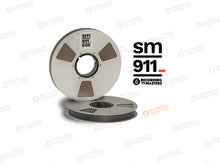 Load image into Gallery viewer, Recording The Masters SM911 1&quot;  x 2500&#39; Audio Tape on a 10.5&quot; Metal Reel with NAB Hub in Hinged Box