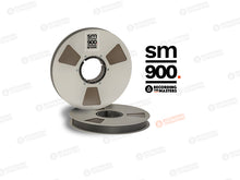Load image into Gallery viewer, Recording The Masters SM900 1&quot;  x 2500&#39; Audio Tape on a 10.5&quot; Metal Reel with NAB Hub in Hinged Box